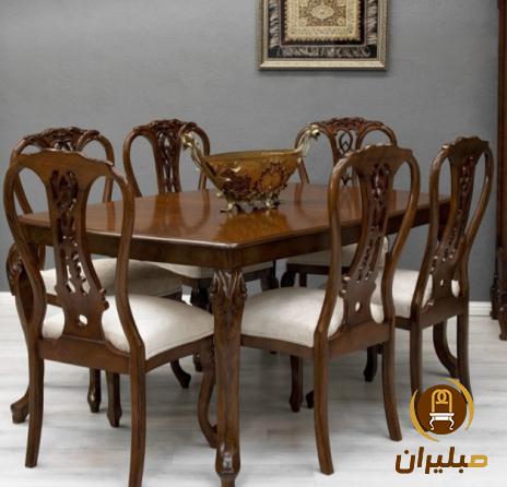 فروش میز ناهار خوری چوبی در جدید ترین طرح های کلاسیک و مدرن با قیمت عالی